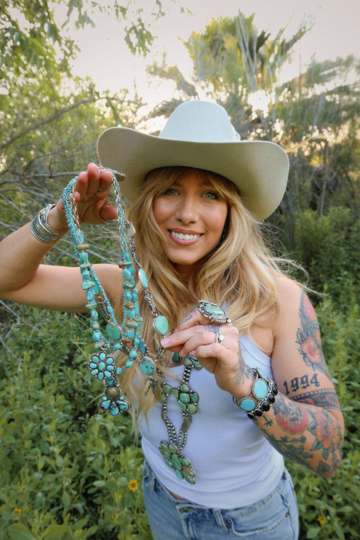 Guera's Silver Co. is a silver shop with hand forged sterling silver and turquoise jewelry made by Jordan Spivey, a Hispanic native Texan. Offering rings, necklaces, earrings, bracelets, accessories, and custom pieces designed with the highest standards of hand-crafted jewelry. 