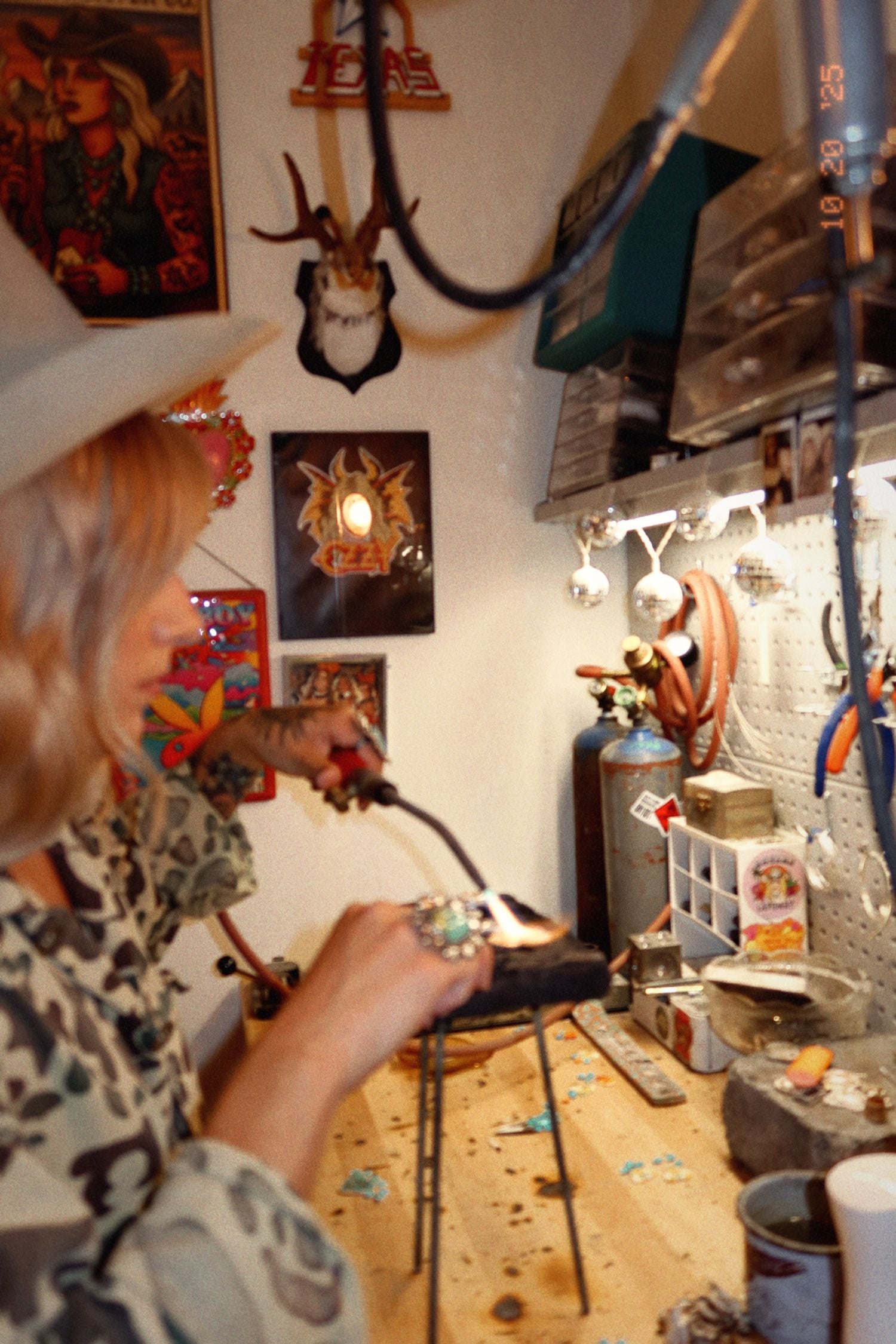 Guera's Silver Co. is a silver shop with hand forged sterling silver and turquoise jewelry made by Jordan Spivey, a Hispanic native Texan. Offering rings, necklaces, earrings, bracelets, accessories, and custom pieces designed with the highest standards of hand-crafted jewelry. 